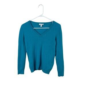 Nordstrom 100% Cashmere Blue Sweater size S